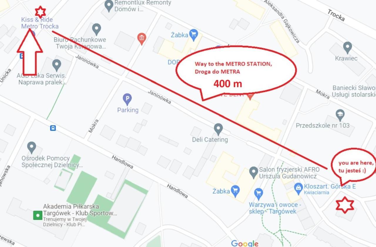 Metro Trocka Apartment Warsaw Ngoại thất bức ảnh